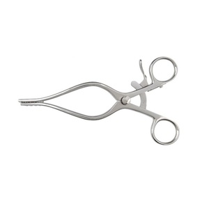 Écarteur courbé à retenue automatique pour adulte Mollison Écarteur manuel 4 en 4 dents avec matériau en acier inoxydable - Product Image 5
