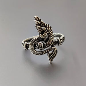 Fashionable Modern Lover's 18K Gold & Rhodium Plated Silver <b>Ring</b> (4.7 Grams) Gift for Any Occasion Inlaid Gemstone Jewelry - Product Image 1