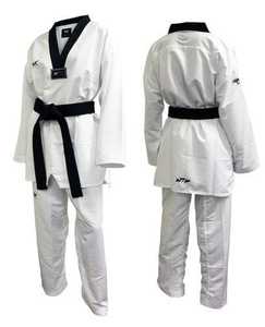 Uniforme de Taekwondo con Tela Transpirable 100% Algodón, Peso 340g, para Entrenamiento de Artes Marciales - Product Image 4