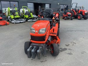 Tractor de césped inalámbrico para Kubota con cubierta de corte y recogedor de césped, motor de 173cc para siega DIY - Product Image 2