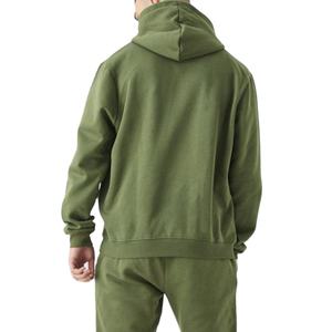 Sudadera con Capucha de Felpa 100% Algodón, Gruesa, Transpirable, sin Cordón, para Hombre, con Bolsillo, para Invierno - Product Image 2