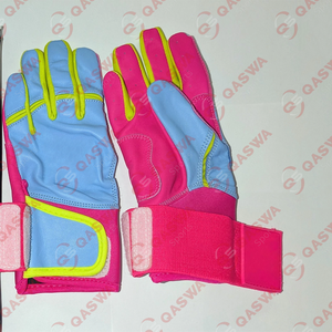 Heavy Duty <b>Light</b> Weight Baseball <b>Batting</b> Gloves Latest Trending Short Cuff Baseball <b>Batting</b> Gloves - Product Image 2