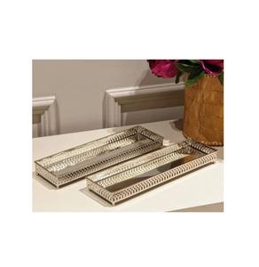 Modern Home Decoration <b>Tray</b> Made of Metal <b>Mirror</b> Large Size Ramadan Decor <b>Tray</b> Muslim Festive Decor Ramadan <b>Tray</b> - Product Image 1