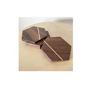 Andmade ustomized ooooden oooaster ew n EW tyle Tyn Wood Coaster n EW tyle Tyn holn holesale Rice e ooden - Product Image 6