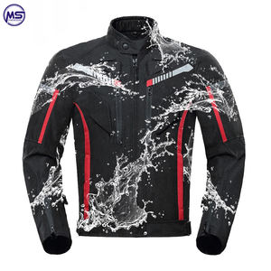 Veste de moto Cordura imperméable et réfléchissante pour motocross tout-terrain vêtements de sport coupe-vent pour moto - Product Image 2