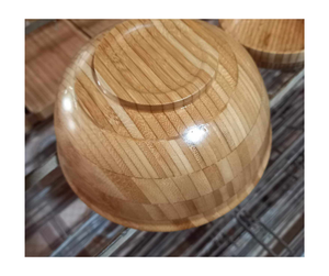 Bols en bambou de qualité supérieure vente en gros de bols en bambou en vrac offres de vaisselle naturelle écologique pour la vente au détail et la restauration - Product Image 4