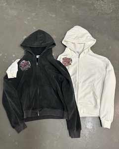 Sweats à capuche décontractés d'hiver pour hommes couleur unie 100% coton conception de poche respirante écologique coupe régulière - Product Image 5