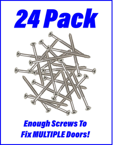 3inch Phillips phẳng đầu thêm bản lề cửa dài ốc vít thép không gỉ ốc vít cửa an ninh ốc vít #9 - Product Image 6