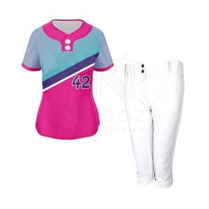 Fabricante de fábrica, ropa de práctica, uniforme de softbol, recién llegado, último diseño, uniforme de Softbol - Product Image 4