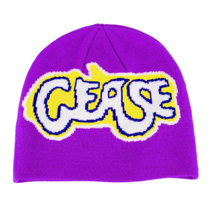 Bonnet tricoté d'hiver en jacquard acrylique personnalisé unisexe de haute qualité, chaud et élégant avec logo personnalisé et broderie à la main, vente en gros - Product Image 2