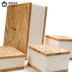 Panneau sandwich de toiture préfabriqué, <span class=keywords><strong>prix</strong></span> compétitif, panneau SIP écologique en OSB, protection de l'environnement, pour murs extérieurs, hôtels et villas - Product Image 1