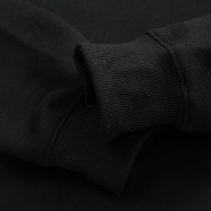 Sweat à capuche court en molleton de coton à manches longues avec logo personnalisé de haute qualité pour femme – Nouveauté best-seller - Product Image 4