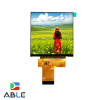 Pantalla LCD TFT Inteligente para el Hogar de 4 Pulgadas Cuadradas 720x720 IPS SPI+RGB de 50 Pines y 300 cd/m2 con Panel Táctil Capacitivo Opcional