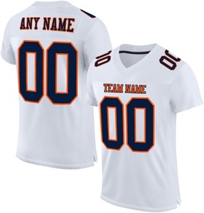 Camisetas de Fútbol Americano Personalizadas OEM 2026, Precio de Fabricante, Secado Rápido, Transpirables, Absorben la Humedad, Poliéster con Transferencia de Calor - Product Image 6