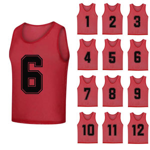 Chalecos de Entrenamiento al por Mayor, 100% Poliéster, Camisetas de Fútbol, Chalecos de Entrenamiento, Servicio OEM, Todos los Colores Disponibles, Chalecos de Entrenamiento de Alta Calidad - Product Image 5