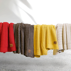 100% Acrylique Alina Couverture 150*200 Cm Couverture Maison Couverture Crochet Tricot Tv Blanked Hiver - Product Image 5