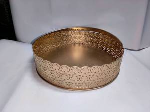 Cesta de Metal de la mejor calidad en diferentes formas para boda, bandeja de embalaje, regalo, bandeja decorativa - Product Image 3