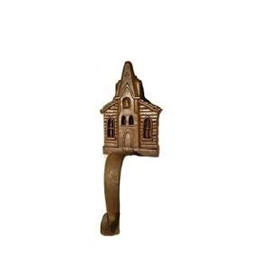 เขากวางถุงน่องเขากวางโลหะเป็นวิธีที่สนุกในการแสดงถุงน่องคริสต์มาสของคุณเขากวางสีทอง - Product Image 2