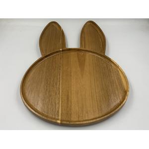 OEM ODM Huhipro Bandeja de Servicio de Madera de Acacia de Alta Calidad, 28.5x16.7x2 cm, Segura para Alimentos, Ecológica, para Restaurantes Comerciales, Envío Rápido - Product Image 1