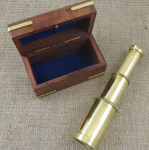 Telescopio de Latón Hecho a Mano de Moda, el Mejor Artículo para Regalo - Product Image 2