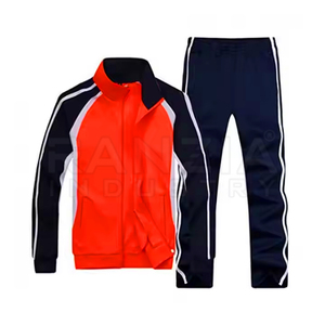 Conjuntos de chándal personalizados al por mayor, conjuntos de chándal deportivos personalizados para correr, conjunto de dos piezas - Product Image 6