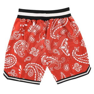 Pantalones cortos de malla para hombre, precio al por mayor, logotipo personalizado, ropa informal de marca, gimnasio, pantalones cortos de calle de malla para hombre - Product Image 2