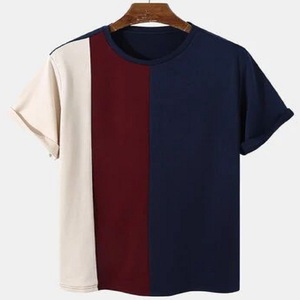 T-shirt de couleur unie à col rond pour hommes à séchage rapide de qualité standard de première classe en gros prix bon marché de l'usine directe - Product Image 4