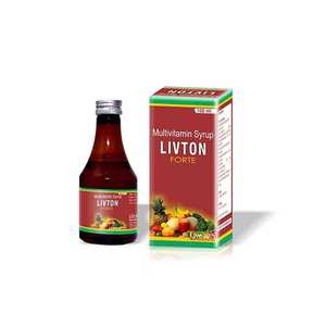 Nouveau OEM Healthcare Supply Livton Forte Sirop de multivitamines à base de plantes pour enfants Supplément riche à prix minimal de l'exportateur. - Product Image 2