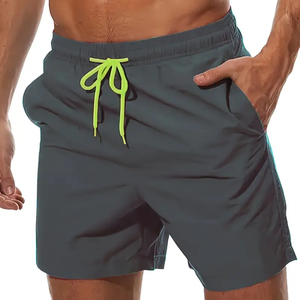 <b>Men's</b> Basic <b>Short</b> Gym Mesh Jogging <b>Shorts</b> Mid-Waist Athletic Running Fitness Loose Beach Basketball <b>Shorts</b> Custom Logo - Product Image 5