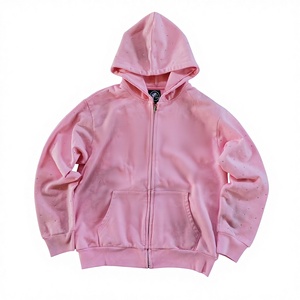 Sweat-shirt à capuche pour homme en coton premium respirant 460g, style streetwear personnalisé, effet délavé soleil et délavé à l'acide, imprimé DTG - Product Image 5