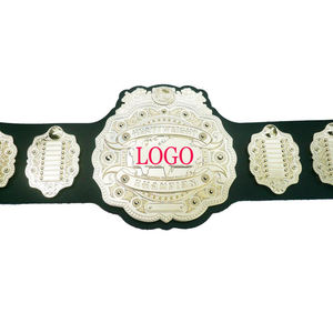 Cinturón de Campeonato Clásico de la WWF con Alas Doradas Personalizado para Adultos - Product Image 3