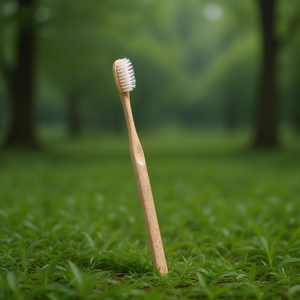 Brosse à dents promotionnelle écologique en canne à blé - Product Image 3