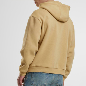Nouveau classique surdimensionné hommes sweat à capuche à fermeture éclair à manches longues 100% pull en coton doux avec logo personnalisé impression numérique et broderie - Product Image 2