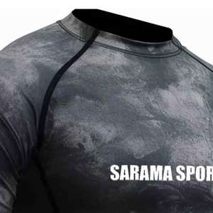 Camiseta de Compresión de Manga Corta para Artes Marciales Mixtas (MMA) y Jiu-Jitsu Brasileño (BJJ) con Diseño Personalizado Sublimado al por Mayor - Product Image 3