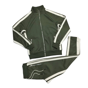 Nueva moda de invierno para hombre 100% chándal de algodón personalizable Jogging conjunto de 2 piezas de alta calidad de secado rápido transpirable - Product Image 1