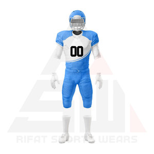 Nouveaux uniformes de football américain différents Concevez votre propre uniforme de football américain Fabrication en usine d'uniformes de football américain - Product Image 1