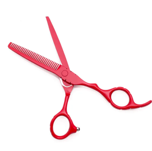 Offre Spéciale ciseaux de coupe de cheveux de coiffeur professionnel personnalisés ciseaux de coiffure en acier inoxydable soins de beauté sécurité des cheveux - Product Image 3