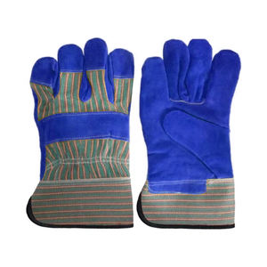 Gants de travail en cuir résistants durables/gants de mécanicien résistants aux coupures confortables pour la construction et l'utilisation du cuir de conduite - Product Image 4