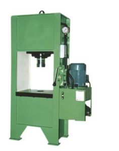 Prensa Hidráulica Industrial de 200 Toneladas con Estructura en H, Máquina de Servicio Pesado con Motor de 3KW para Formar y Moldear Asientos de Metal, 420V/220V - Product Image 3