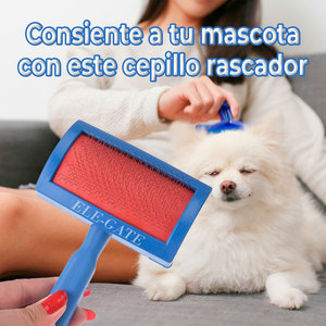 Spazzola Lisciante Personalizzabile per Cani e Gatti in Plastica ABS Morbida con Punte Protette, Cura del Pelo del Tuo Animale Domestico - Product Image 3