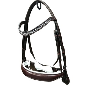 Las mejores bridas de cuero AnatOMIC duraderas para ecuestre, logotipo personalizado, tipo rienda, producto de tachuelas de caballo - Product Image 1
