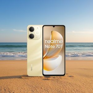 Smartphone 4G LTE NOTE 70T 6,74 pouces Or Plage avec 256 Go de RAM 4 Go 6000 mAh 3G et 4G - Product Image 3