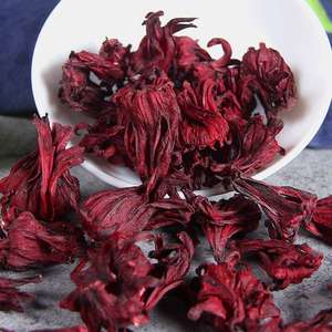 HIGH QUALITY <b>DRIED</b> HIBISCUS RED PETALS / 100% NATURAL HERBAL TEA <b>FLOWER</b> / EXPORT READY PACKING - Product Image 1