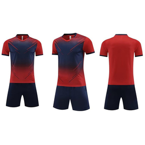 Maillots longs de football pour hommes Ensemble de maillots de football pour garçons Uniforme de football personnalisé Costumes de sport pour enfants Maillot de football d'été - Product Image 5