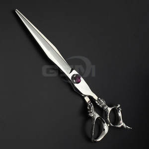 กรรไกรตัดผมมือขวากันลื่น ใบมีดสแตนเลส 4Cr13 ด้ามจับขนาดกลาง รับทำโลโก้ น้ำหนักเบา บริการ OEM - Product Image 2