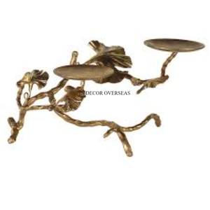 Candelabros decorativos para el hogar y el Hotel chapados en oro de alta calidad de diseñador minimalista elegante de Metal de primera calidad - Product Image 1