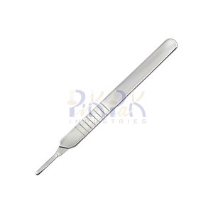 Manche de scalpel chirurgical en acier inoxydable de haute qualité, certifié CE, garantie 1 an, instrument manuel de classe I, le plus vendu - Product Image 1
