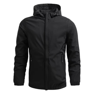 Chaqueta Cortavientos de Alta Calidad 2026, Chaquetas de Primavera y Otoño, Impermeables, para Exteriores, Chaqueta Softshell Personalizada para Hombre, Venta al Por Mayor - Product Image 5