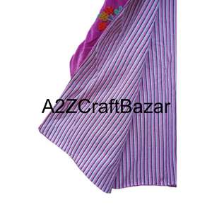 Chaqueta Corta de Invierno Hecha a Mano en India para Mujer, Algodón Transpirable Ecológico con Bordado Floral Suzani, Regalo Perfecto - Product Image 5