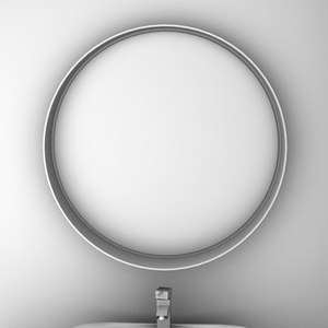 Espejo de Pared para Baño, Marco Dorado, Espejo Redondo Decorativo para Pared, Regalos, Espejo de Maquillaje - Product Image 2